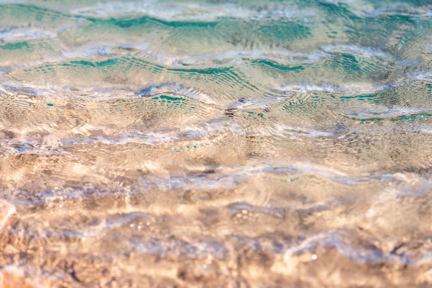 冰岛Haukadalur山谷，与蓝绿色橙蓝色的抽象特写大间歇泉间歇泉池景观没有人在南部温泉地热金圈图片下载