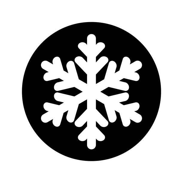 水晶的雪素材图片