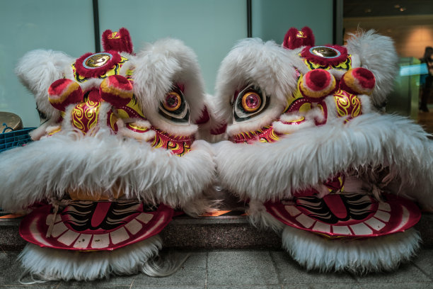 舞狮的狮子图片下载