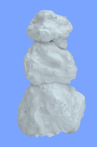 没有眼睛和鼻子的雪人图片下载