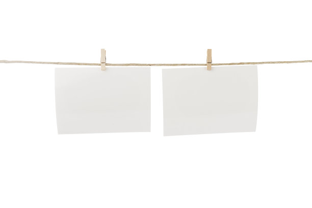 空白卡片与拷贝空间悬挂图片下载