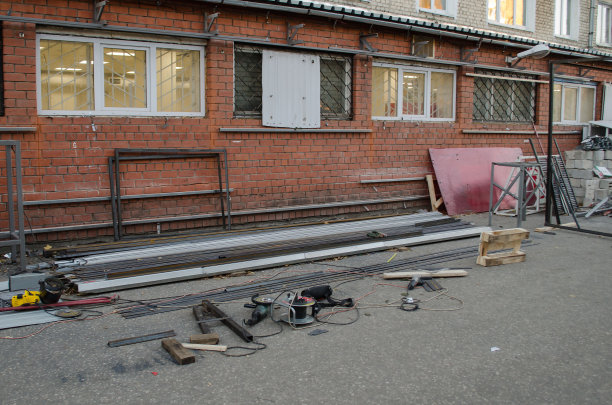 建筑物外立面的修理图片下载