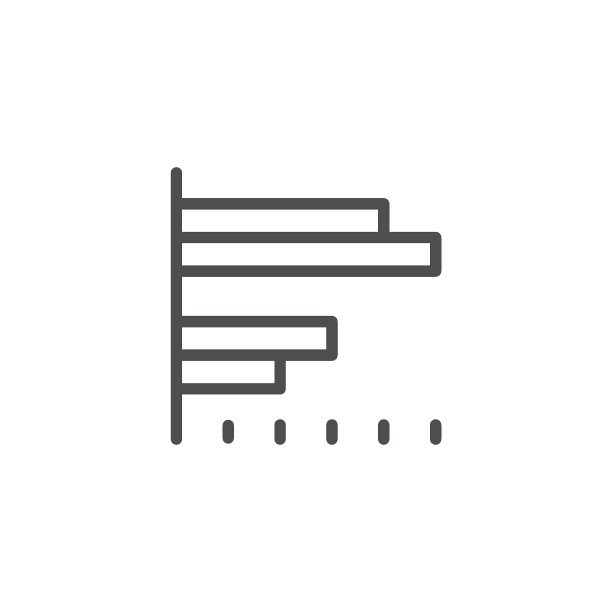条形图线条图标图片下载