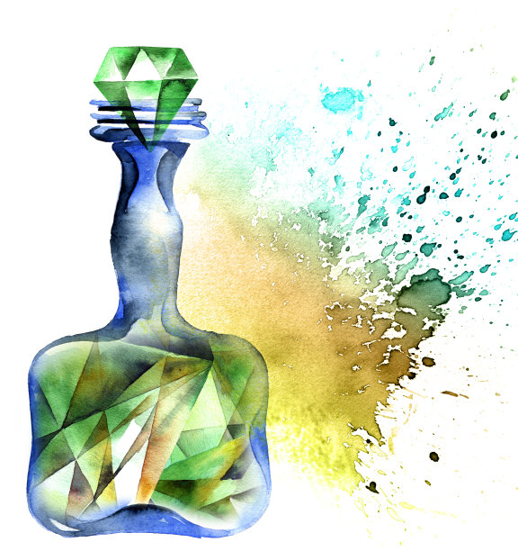 炼金术的魔法瓶图片下载