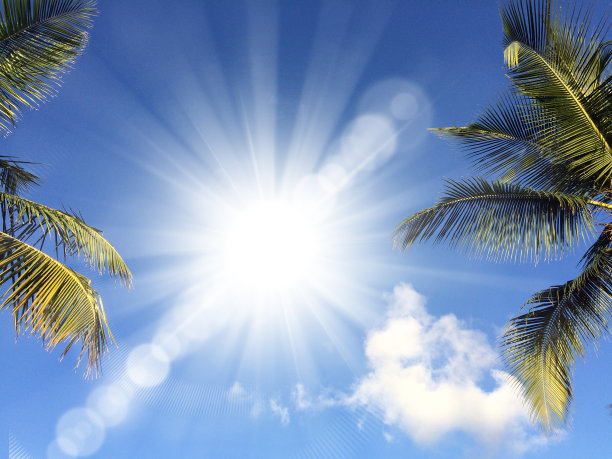 天堂里的晴天图片下载