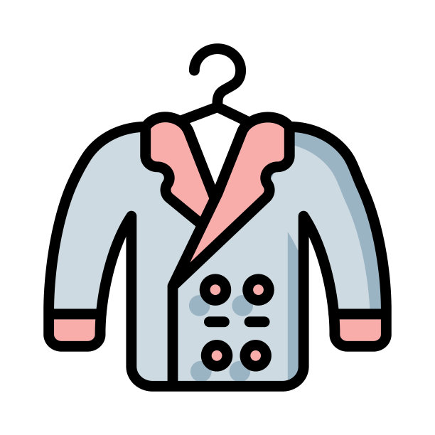 大衣外套衣架图片下载