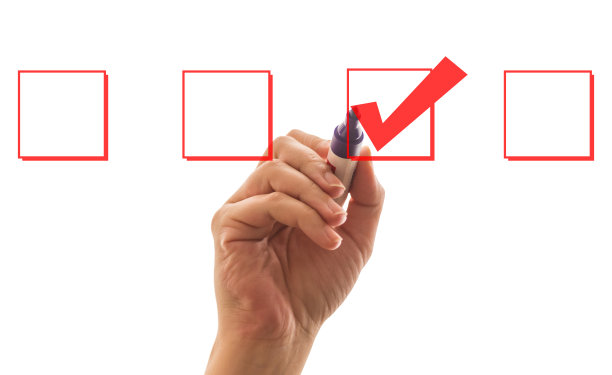 商人手绘核对标记符号图片下载