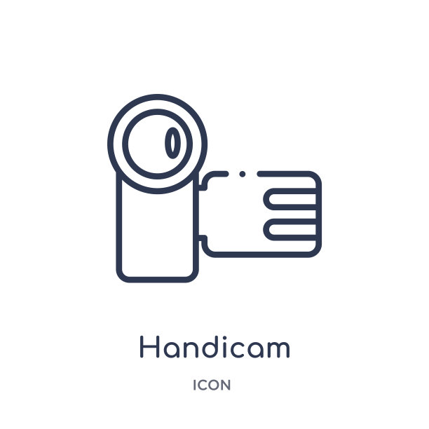 线性手工艺品图标从电影院大纲收集。细线残障矢量隔离在白色背景上。手工艺品潮流插画图片下载