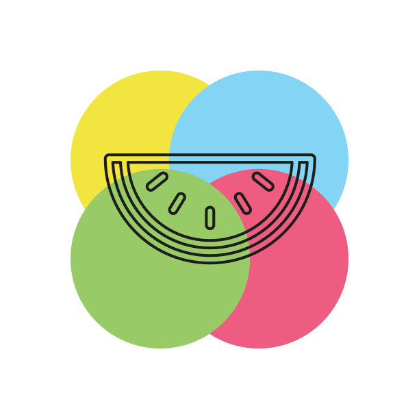 西瓜矢量图标图片下载