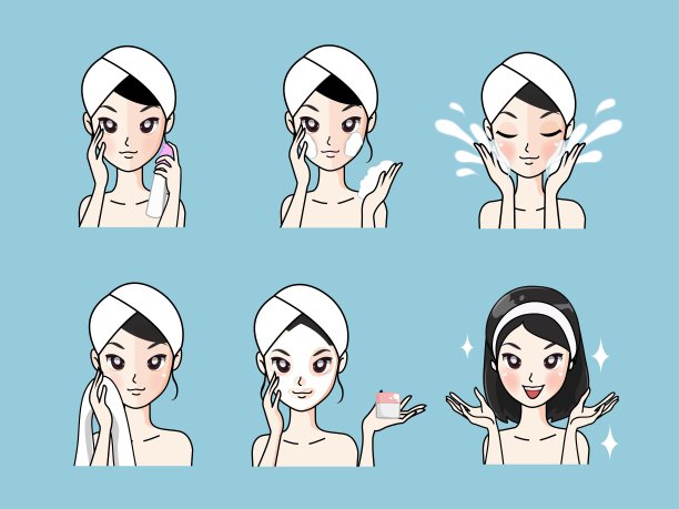 女孩过程洗26。图片下载