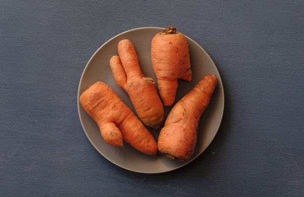 上面放着难看的胡萝卜图片下载