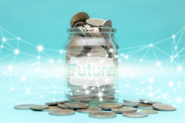 为稳定的未来存钱的概念。图片下载