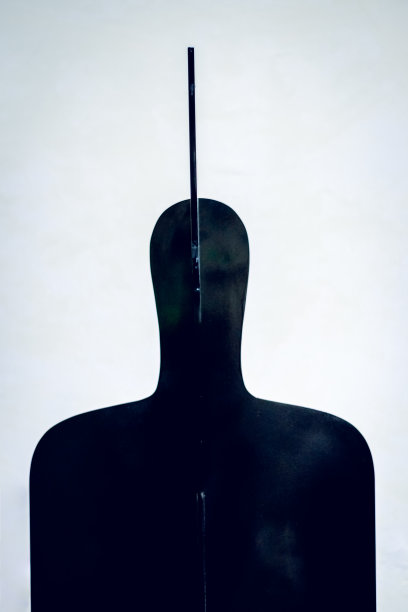 艺术装饰影子人。图片下载