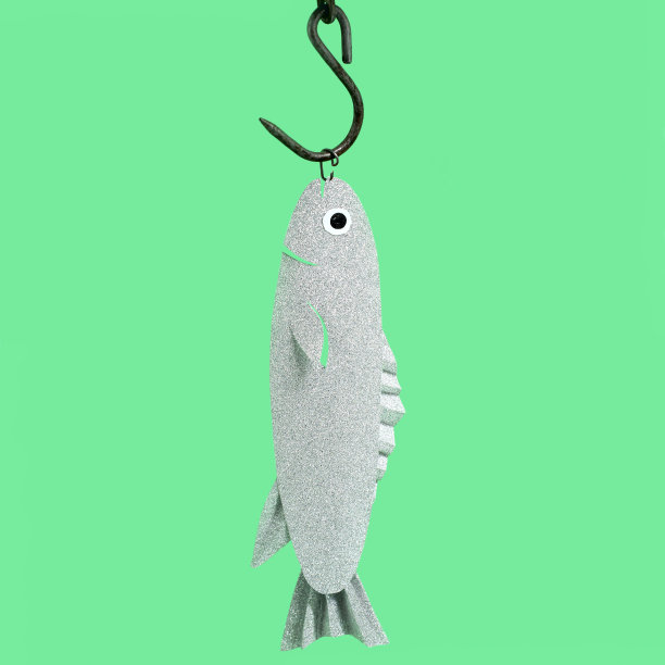 纸鱼挂钩图片下载