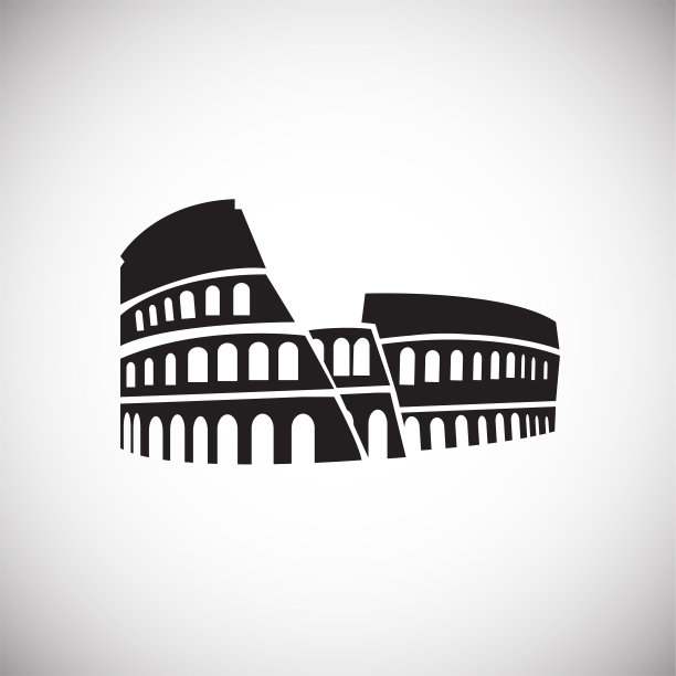 Colloseum白色背景应用程序或web使用图片下载