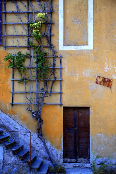 建筑立面与几何图形图片下载