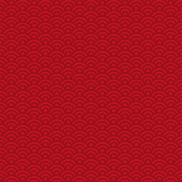 农历新年无缝图案素材图片