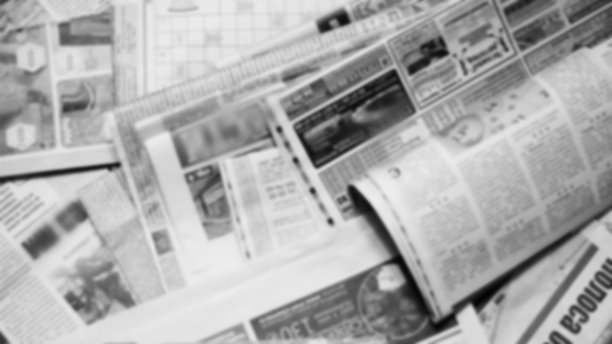 报纸模糊背景图片下载