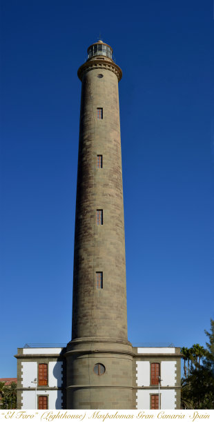 El Faro(灯塔)Maspalomas Gran Canaria，西班牙岛图片下载