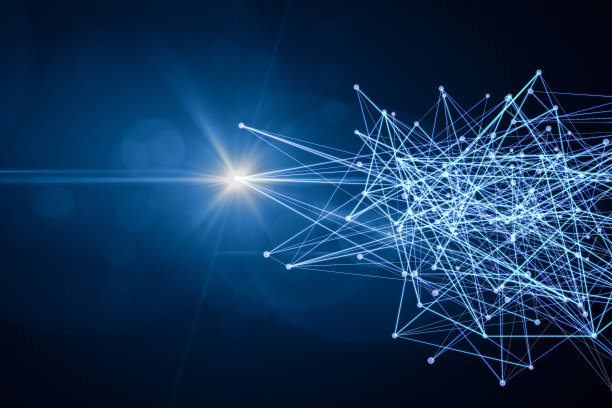 全球数字网状网络区块链分布式账本技术图片下载