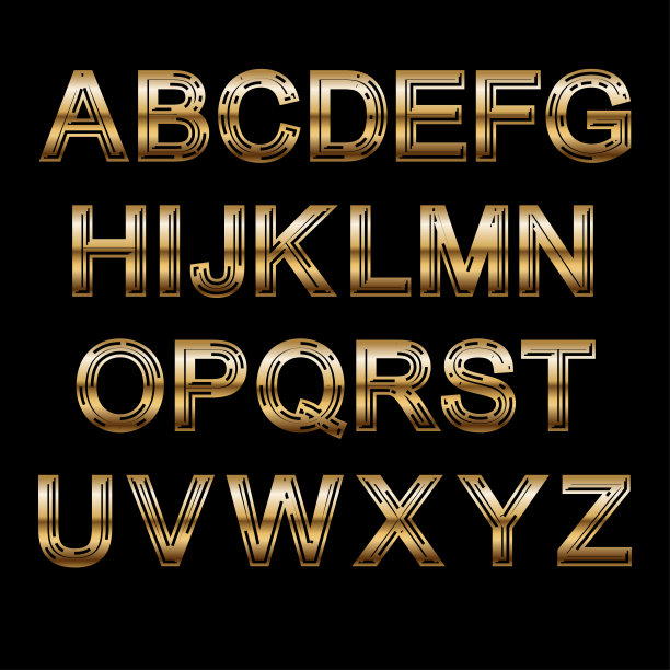 金色字体设置图片下载