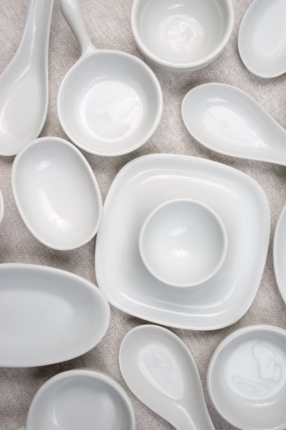 白色的小勺子图片下载