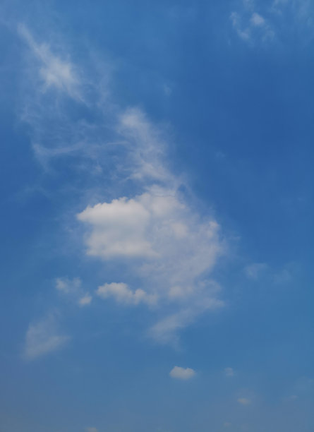 云在蓝天多云的自然背景图片下载