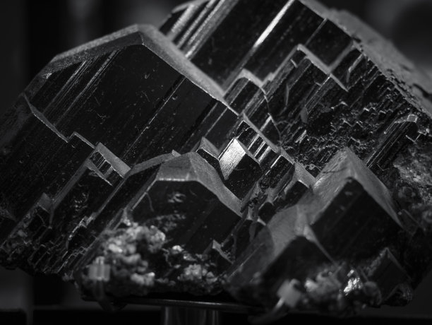 黑色矿物石英纹理自然抽象背景图片下载