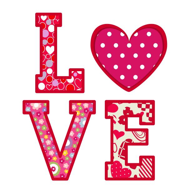 爱的贺卡。情人节图片下载