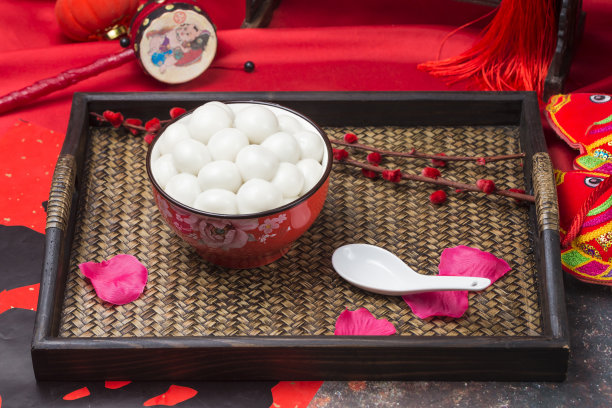 美味的元宵素材图片