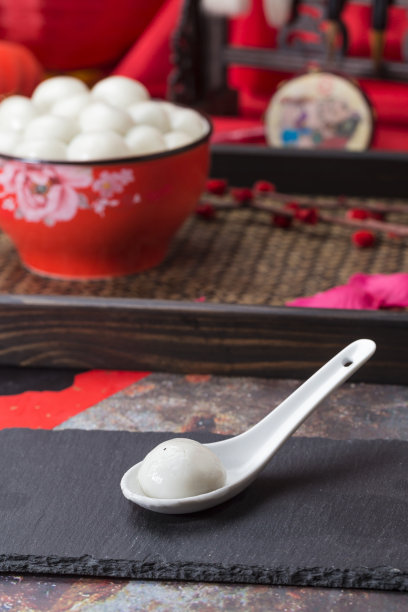 美味的元宵素材图片