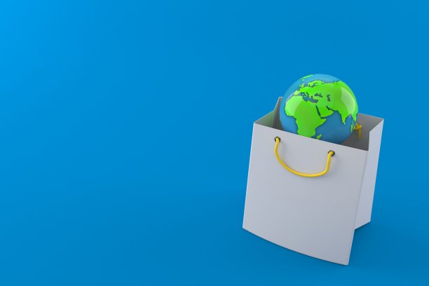 购物袋里的世界图片下载
