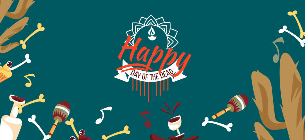 寿星横旗快乐日图片下载