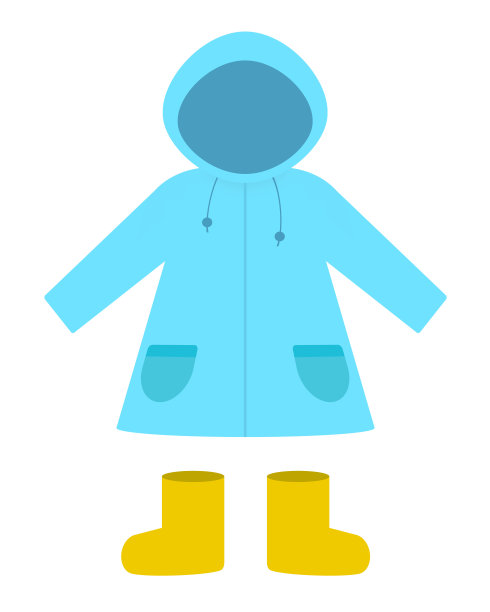 雨衣和靴子图片下载