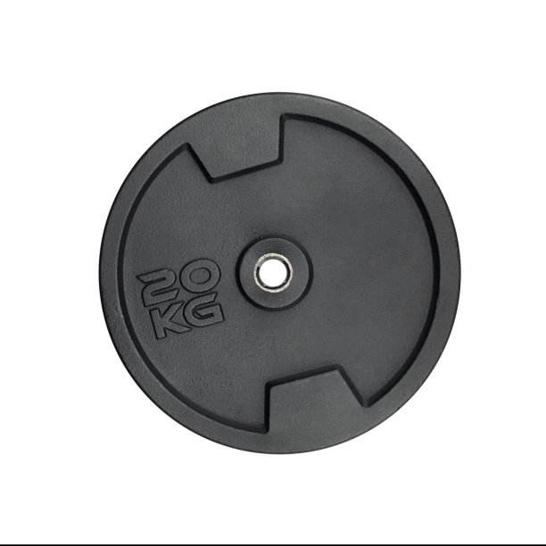 白色背景上的杠铃片图片下载