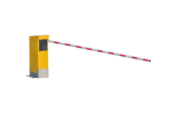 汽车路障孤立在白色背景上图片下载