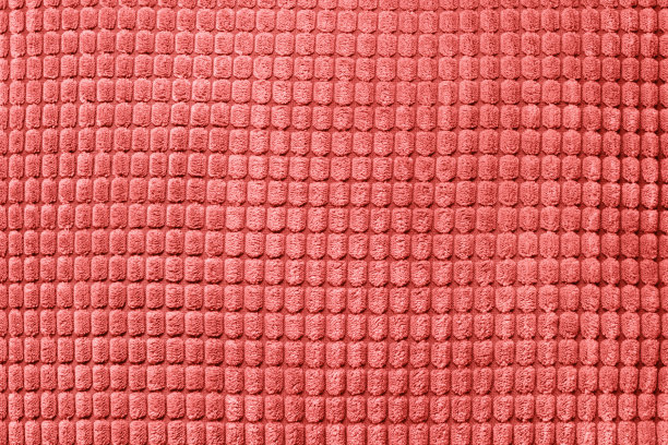 活珊瑚纺织。抽象的流行模式。柔软。图片下载