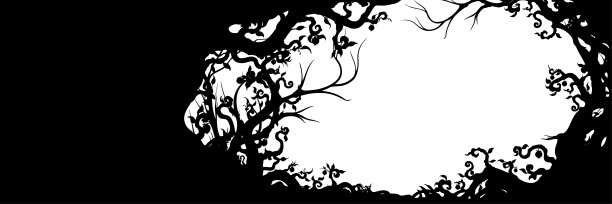 幻想分支框架背景图片下载