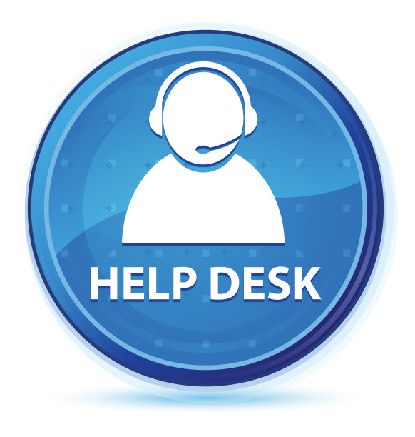 帮助台(客户关怀图标)深蓝色prime圆形按钮图片下载
