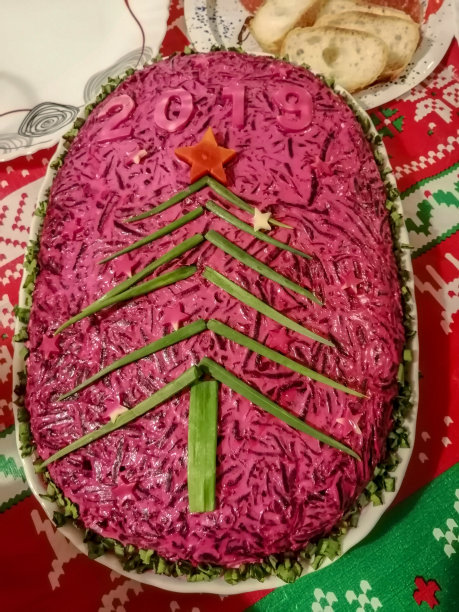 原汁鲱鱼沙拉(shuba)图片下载