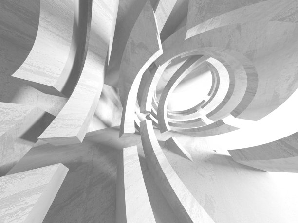 黑暗的地下室空房间内部。混凝土墙图片下载