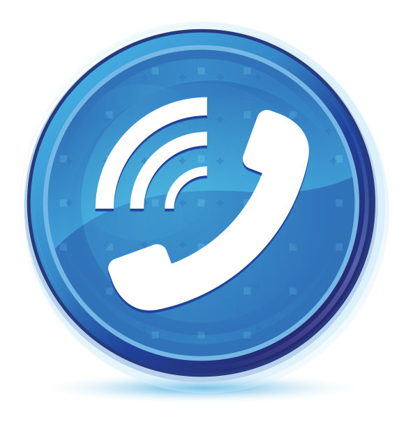 电话铃声图标午夜蓝色prime圆形按钮图片下载