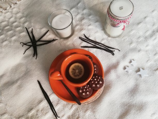 一杯香草茶图片下载