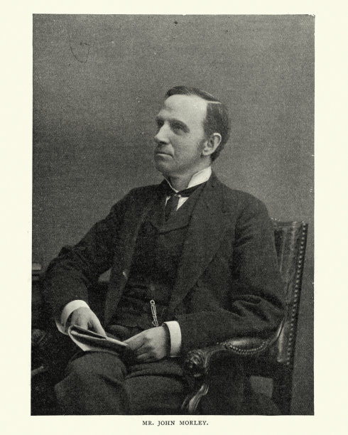 约翰·莫利，布莱克本莫利子爵一世，1890年代图片下载