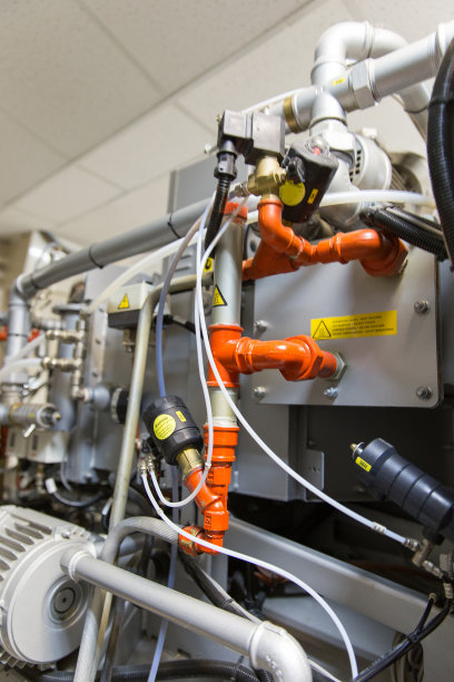 燃气供暖系统锅炉房设备图片下载