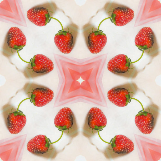 无缝图案草莓抽象纹理或墙纸设计。复古和复古的背景。图片说明，平面设计。图片下载