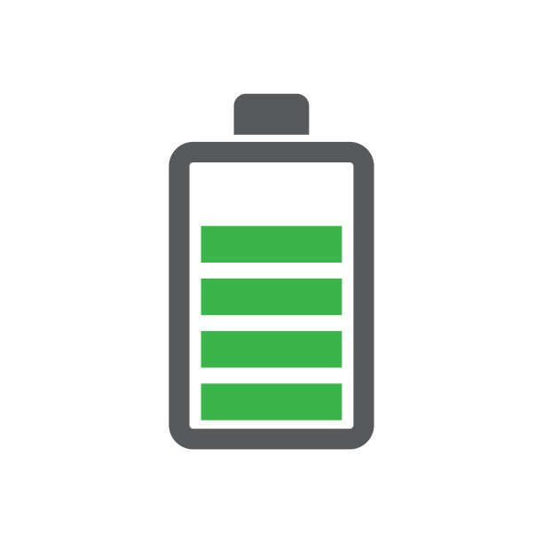 电池图标白色背景的图形和网页设计，现代简单的矢量标志。网络的概念。时髦的符号为网站设计网页按钮或移动应用程序。图片下载