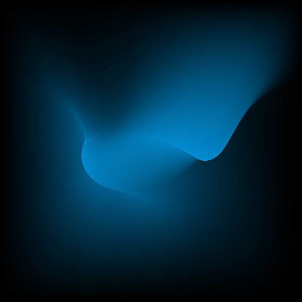 蓝色光芒图片下载