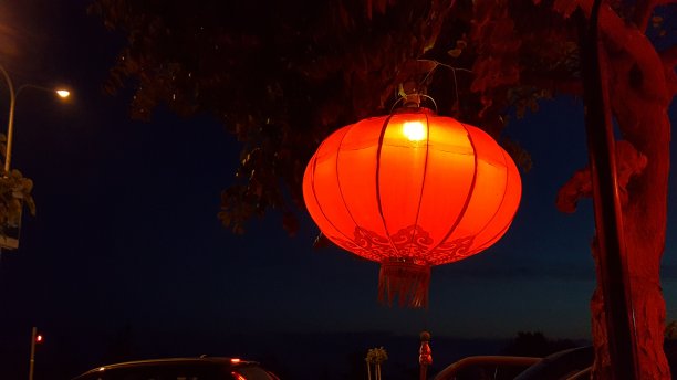 中国餐馆灯笼图片下载