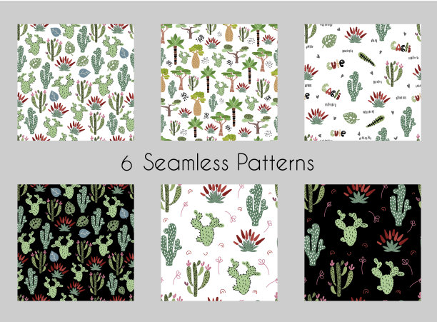 可爱的非洲矢量素材图片下载